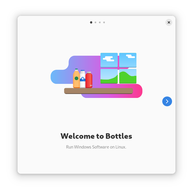 Easily run Windows software on Linux with Bottles! ⋅ Bottles
